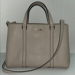 kate spade Newbury Lane London Satchel beige
